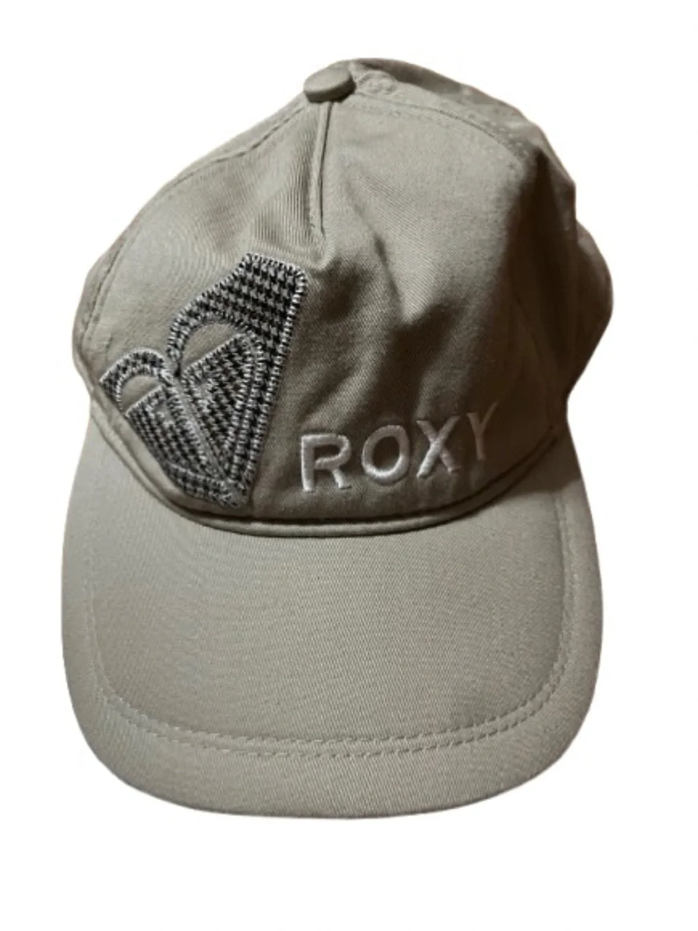 Roxy Tan Embroidered Logo Cap One Size